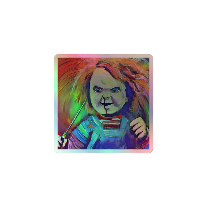 Killer Doll Holographic Sticker Sheet product image (1)