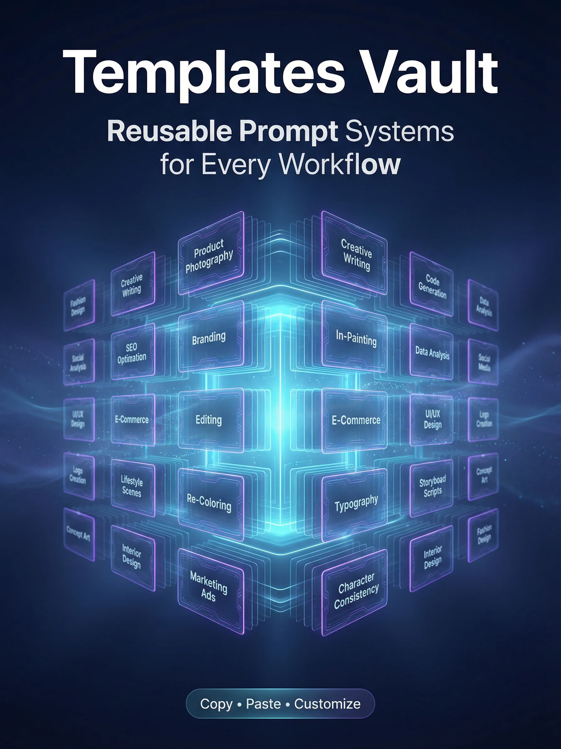 Ultimate Nano Banana Pro Guide | Expert Workflows, Templates & Nano Banana Prompts Pack product image (4)