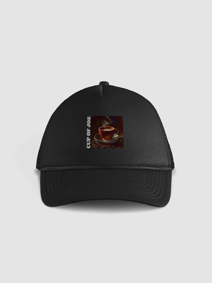 Steaming Cup Trucker Hat product image (1)