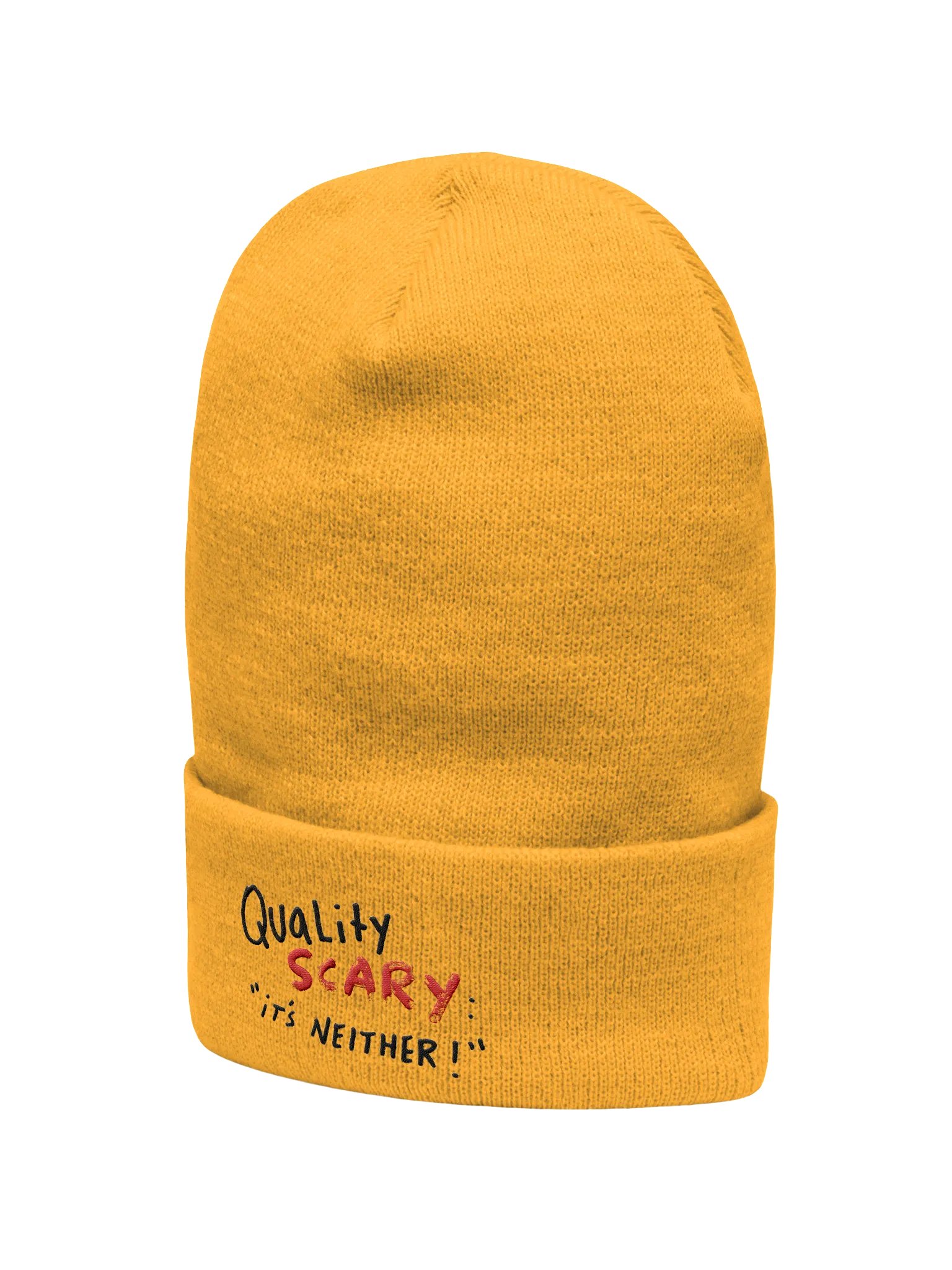 Quality Scary - It's Neither! Beanie product image (8)