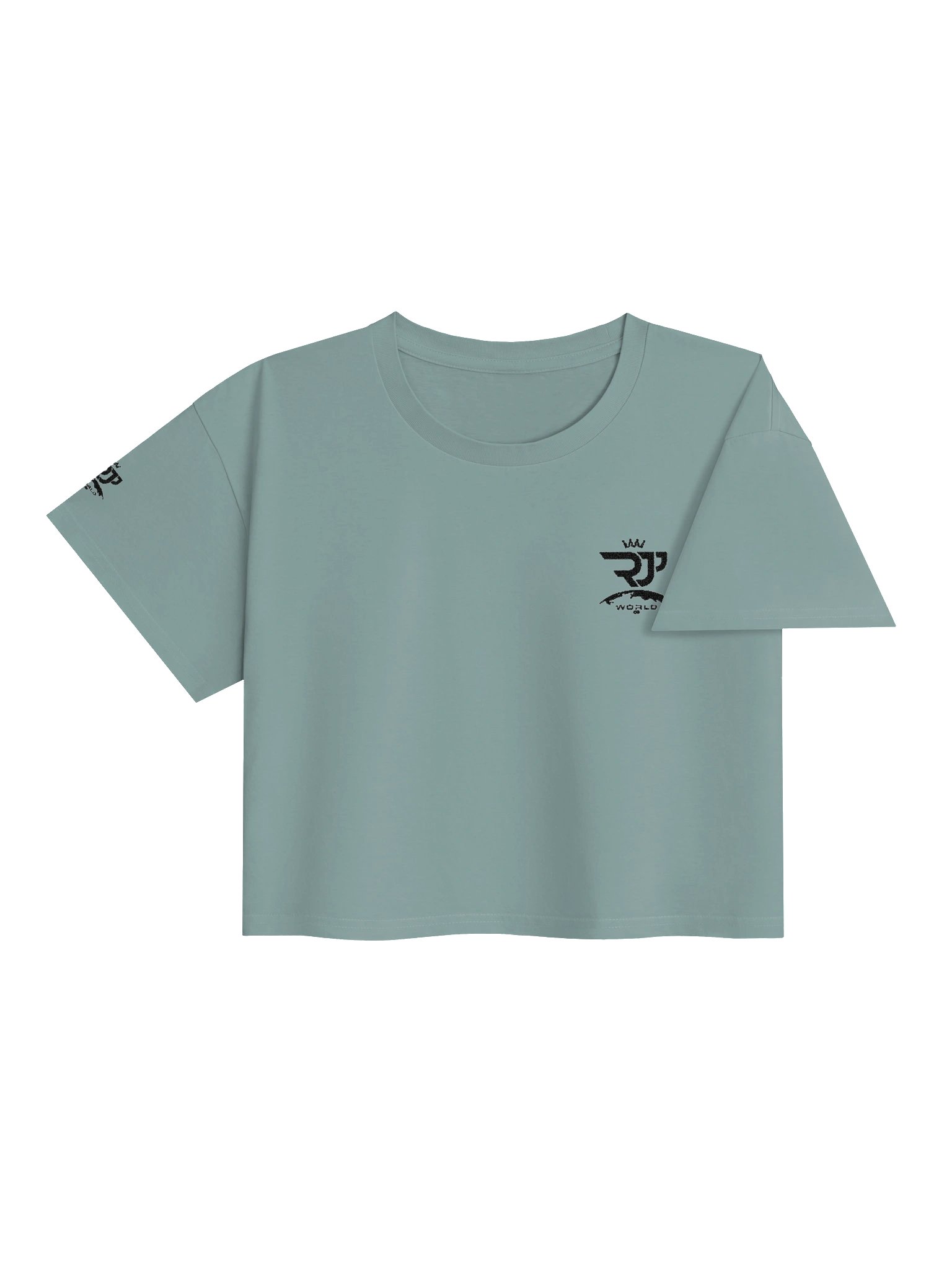 Roy Jones Jr Women’s Premium Crop Top – RJJ World Edition product image (7)