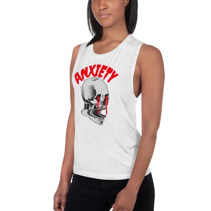 Anxiety flowy tank top product image (2)