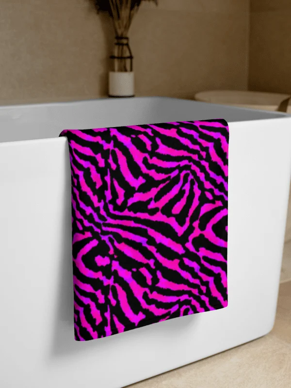 Purple Zebra Towel product image (2)