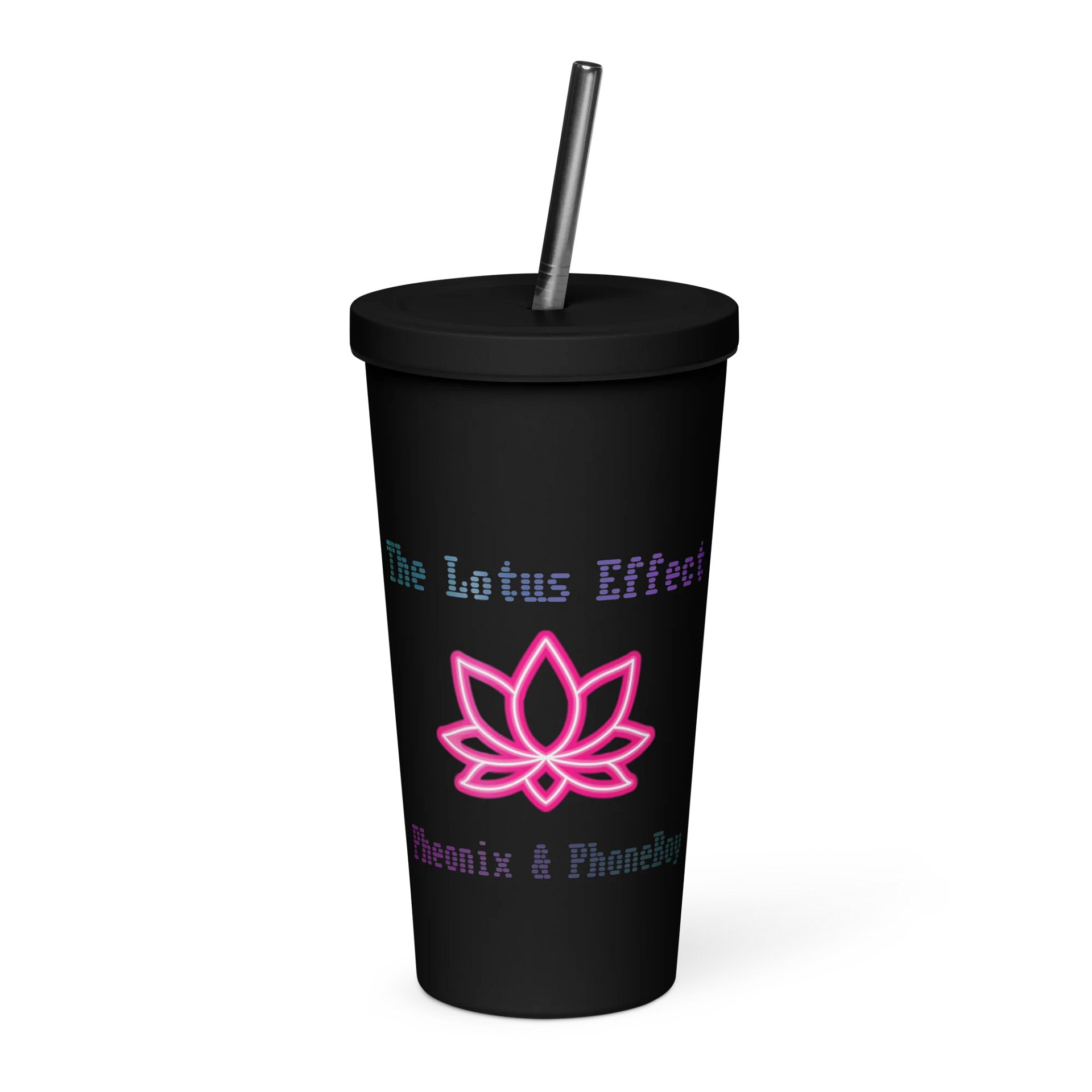 Lotus Effect Travel Cup w/Straw product image (1)