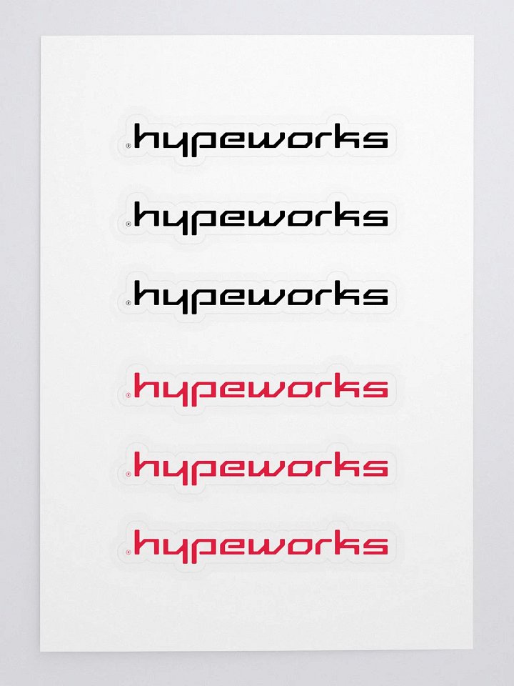 HYPEWORKS Sticker Set product image (1)