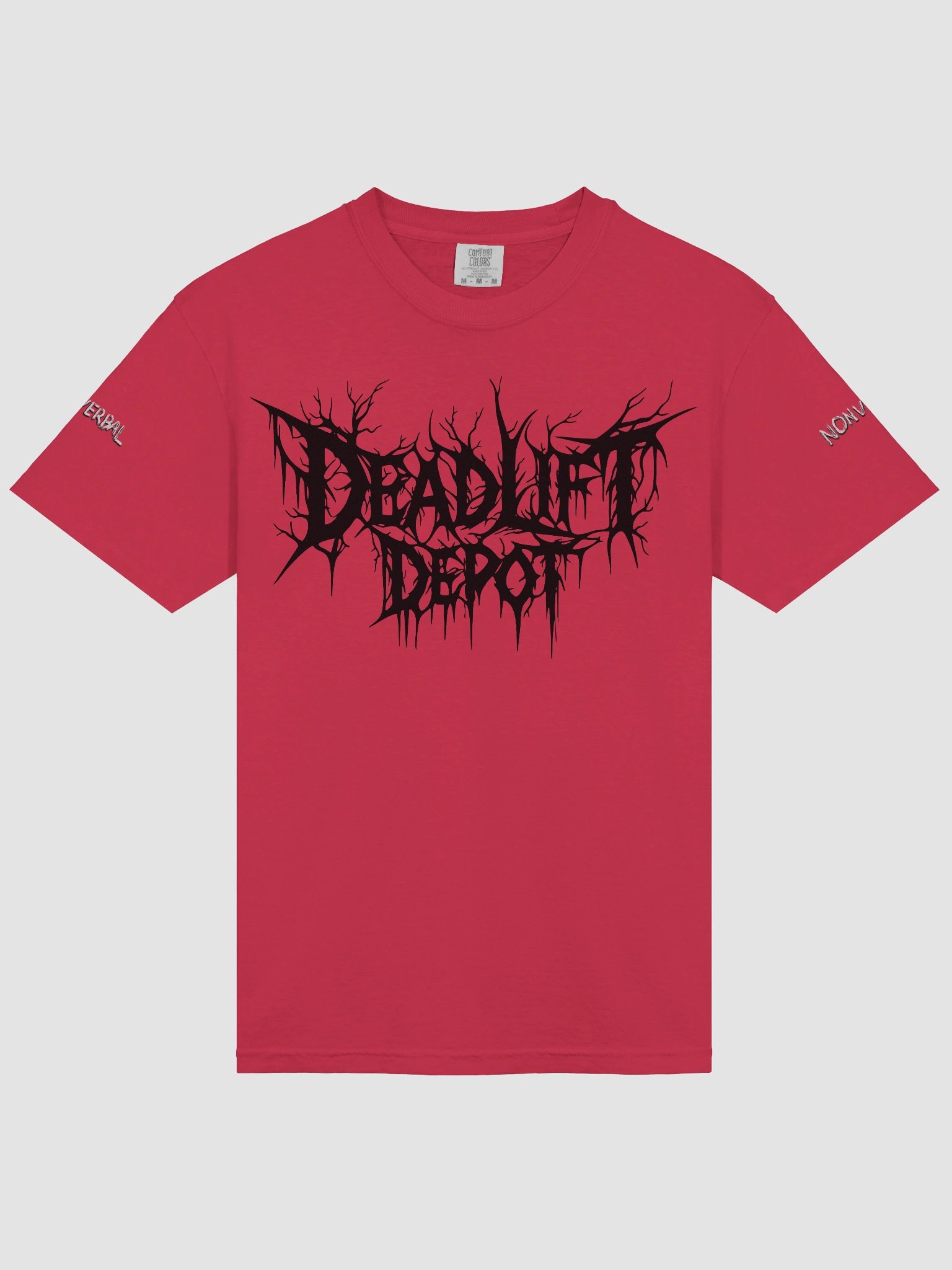Deluxe "DON’T TALK 2 ME" back-printed t-shirt. product image (31)