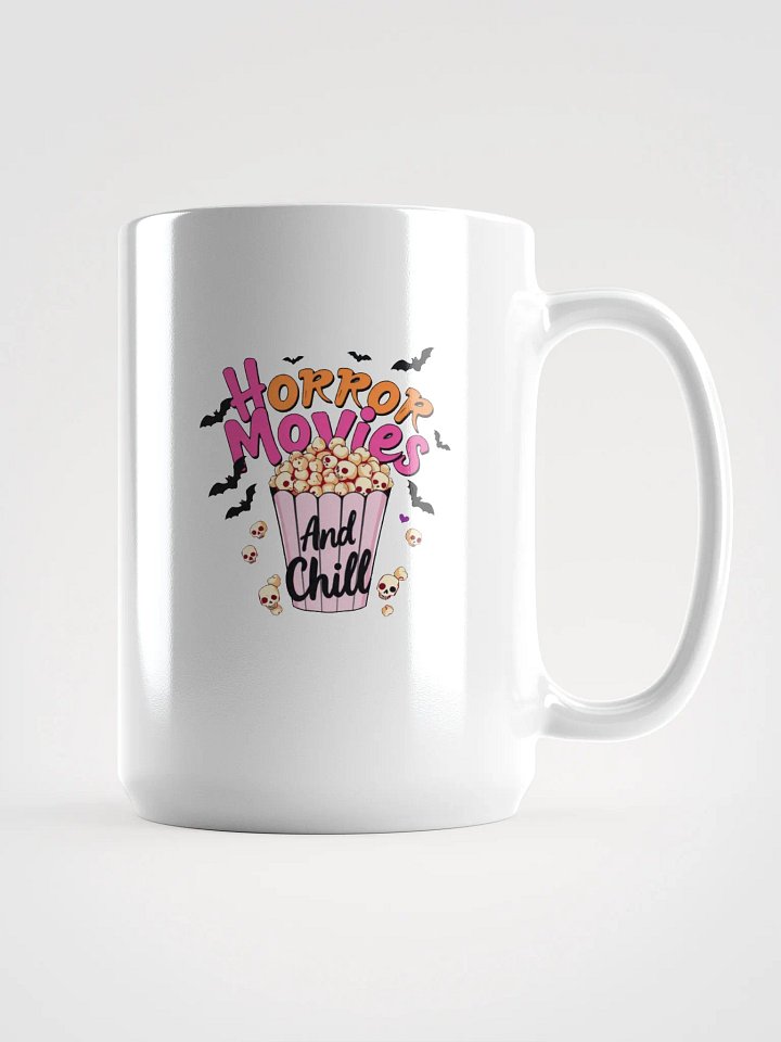 Horror Movies and Chill Popcorn Mug product image (1)
