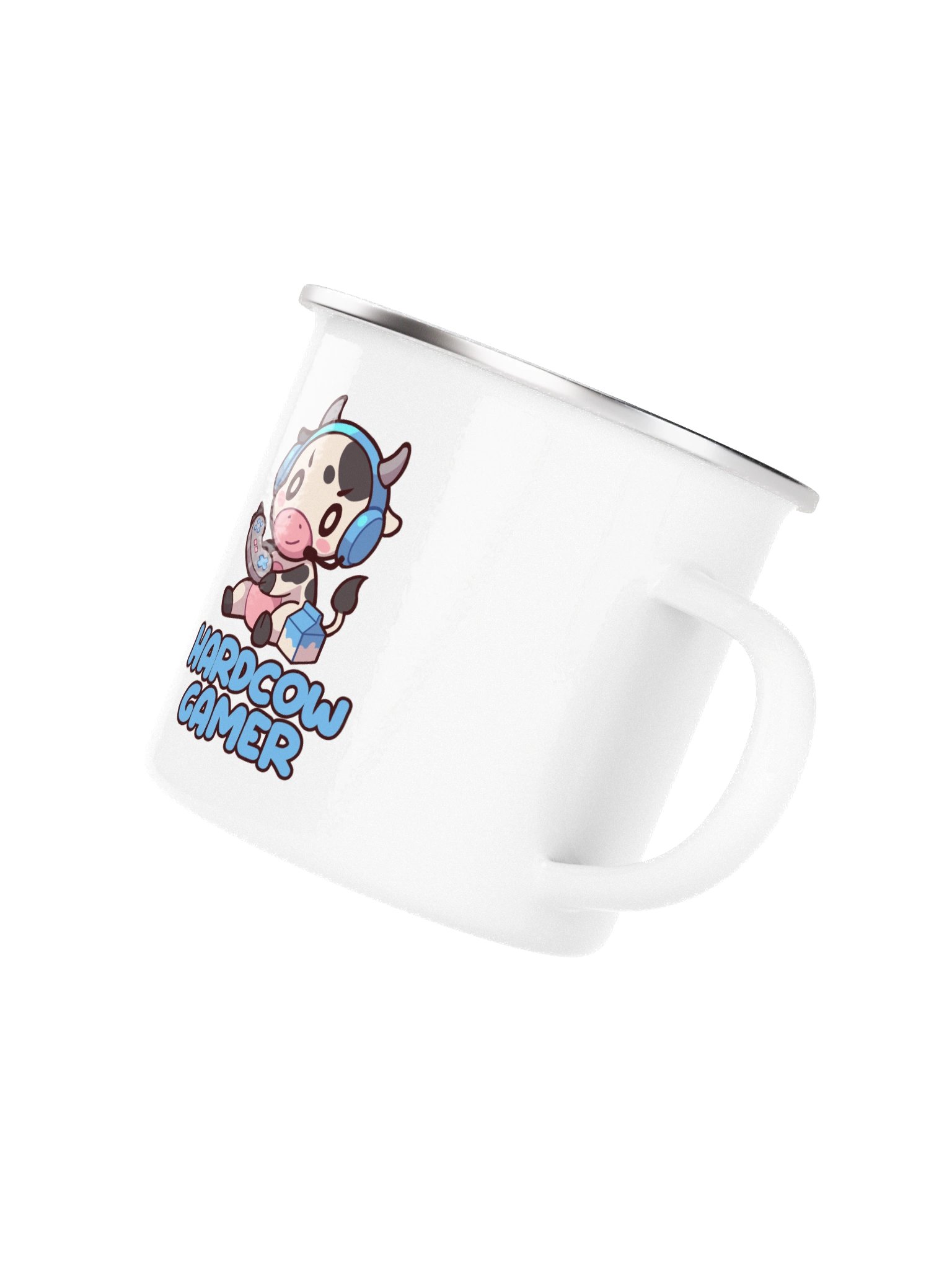 Hardcow Gamer Enamel Mug product image (3)
