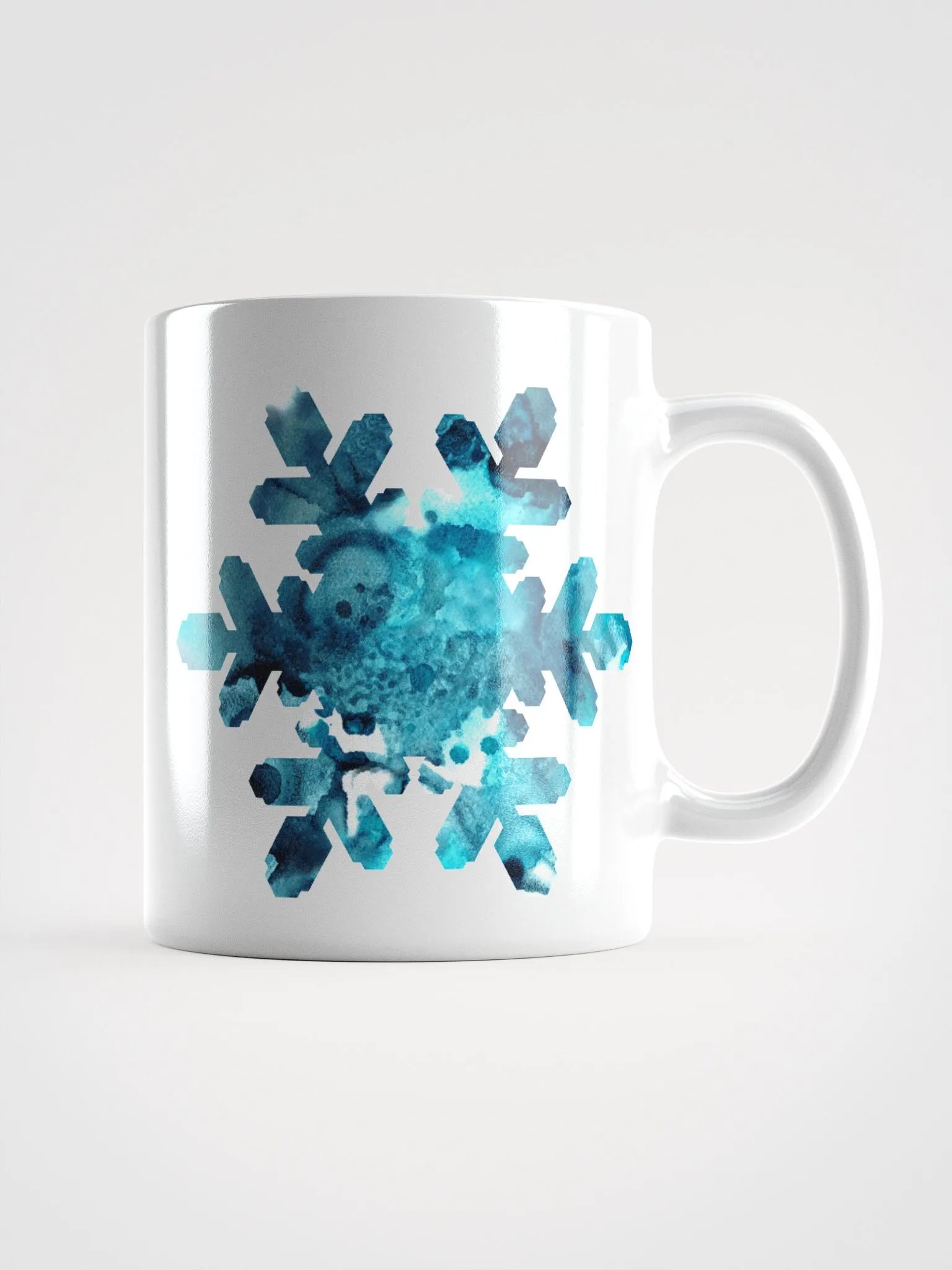 Blue Snowflake Mug product image (1)