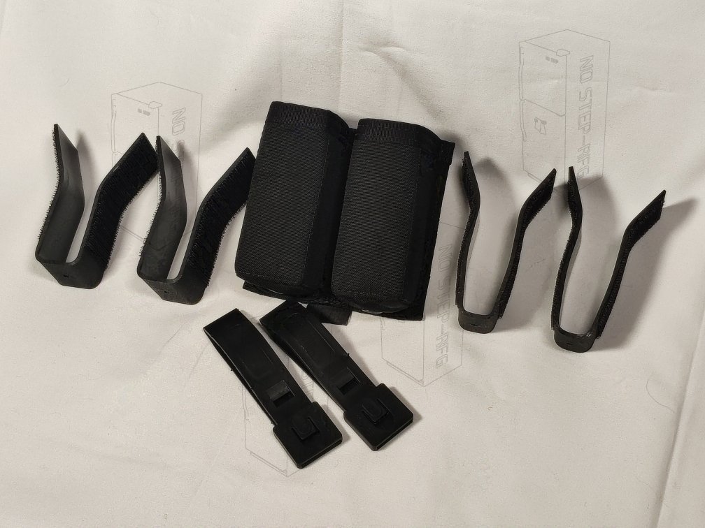 *Made to order* Double Pistol Pouch, Black product image (6)