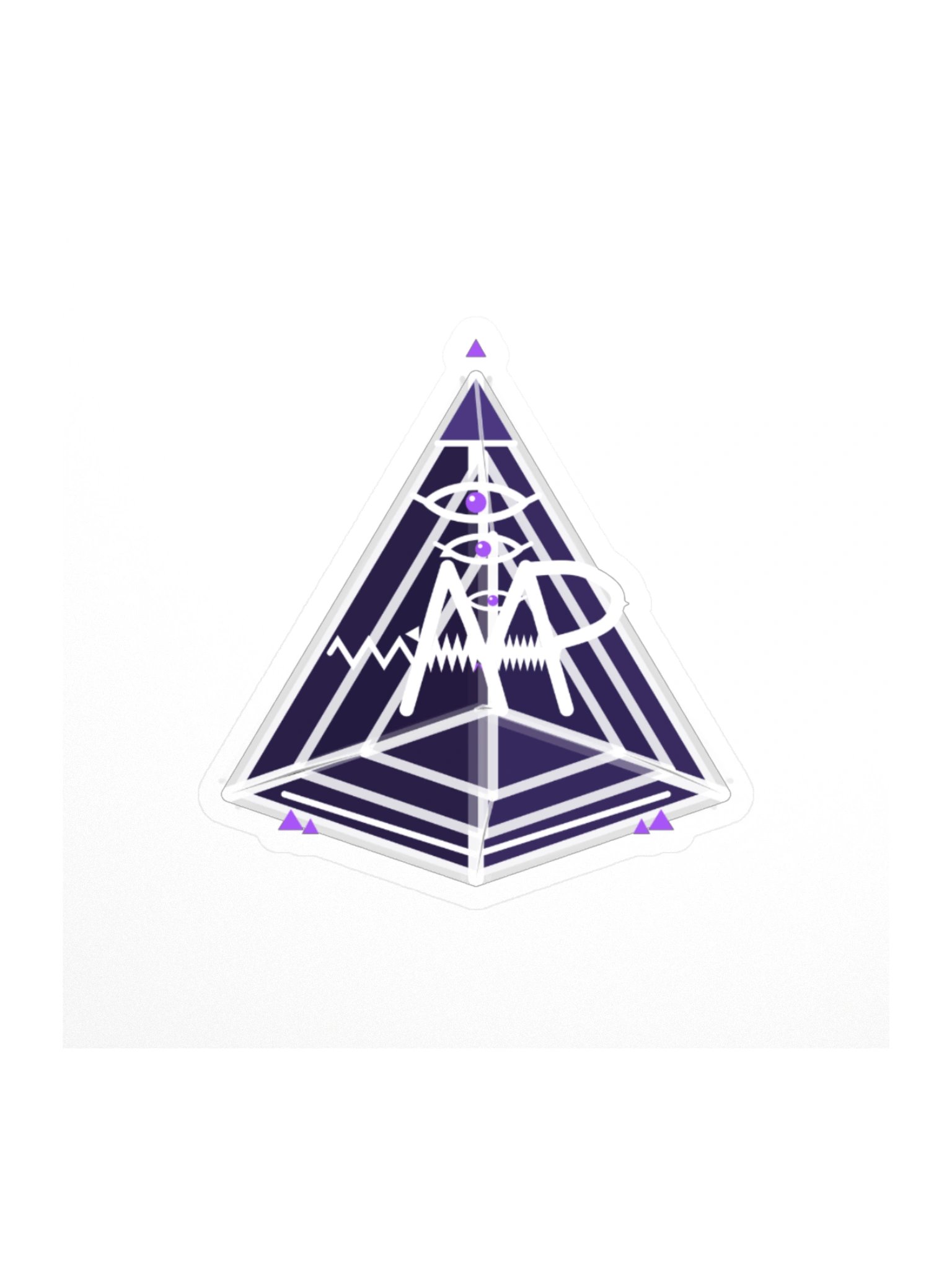 Mt. AMP 5D Pyramid — Transfer Sticker product image (1)
