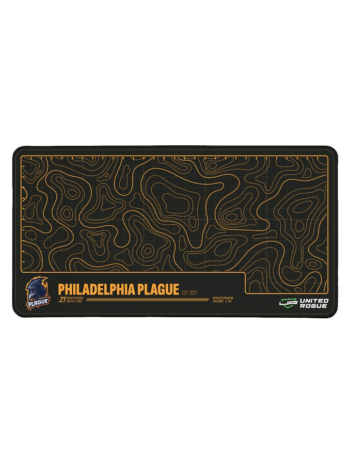 Philadelphia Plague Map Desk Mat product image (1)