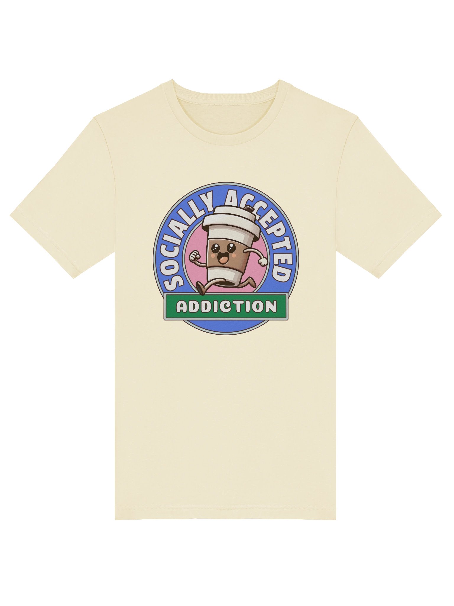 Coffee Socially Accepted Addiction T-Shirt product image (6)