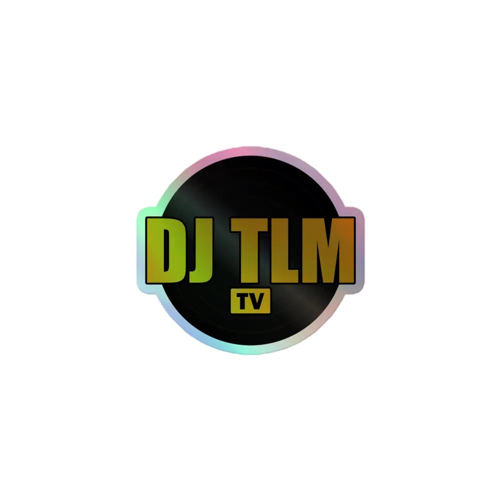 DJ TLM TV Holographic Sticker Set product image (1)