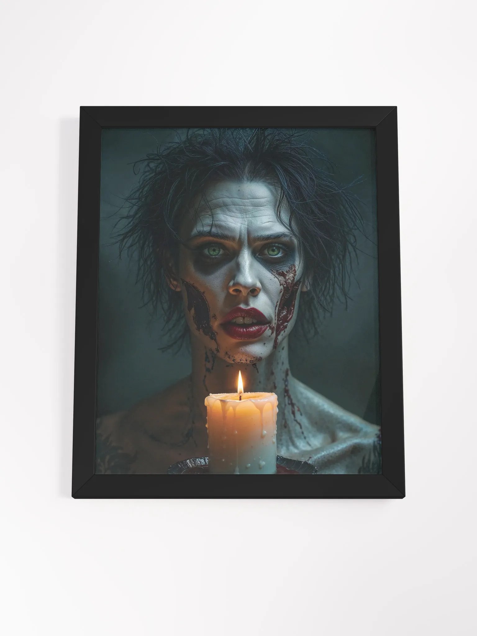 The Candle Bleeds Framed Print product image (19)