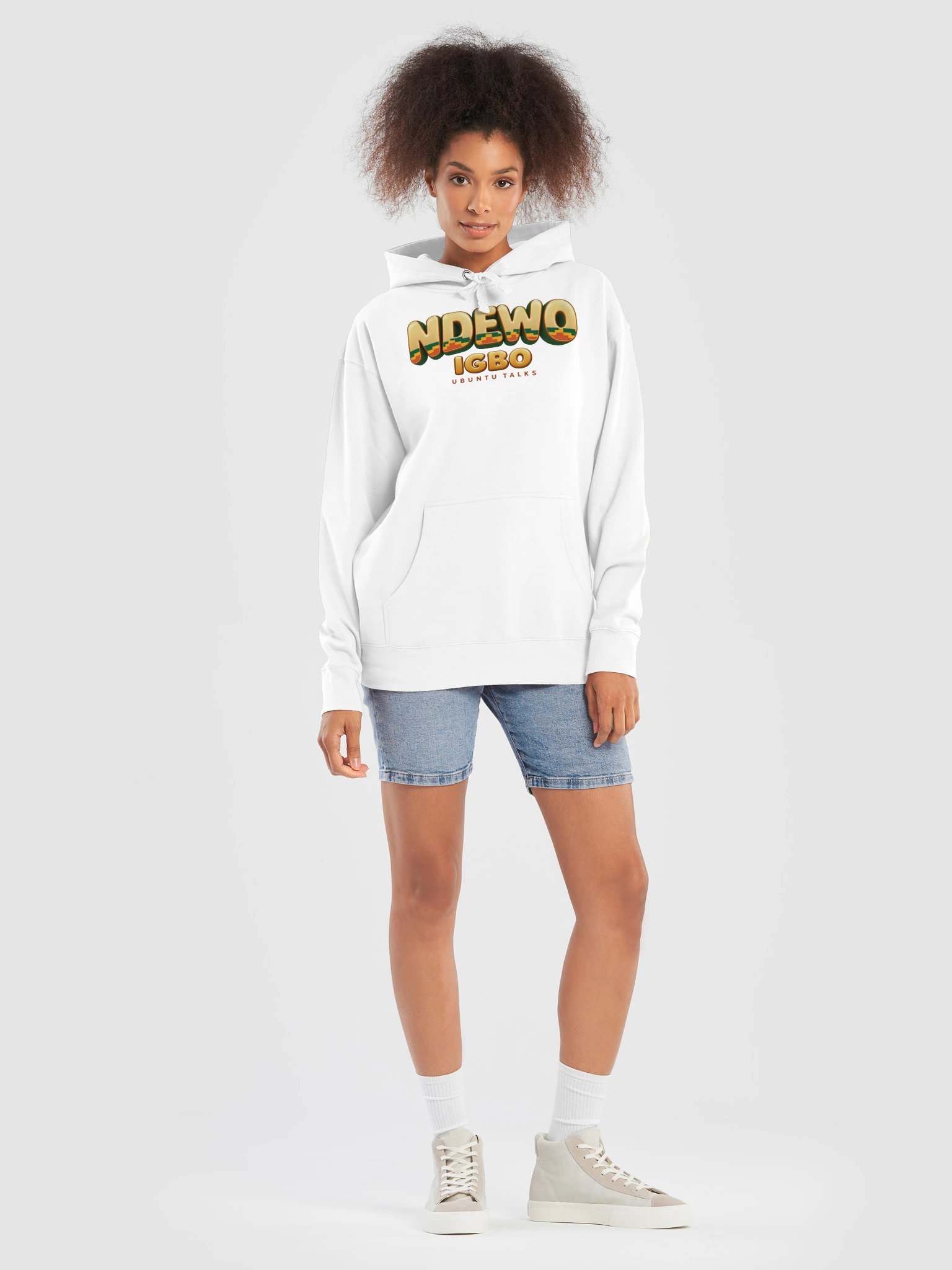 Ubuntu Talks Heritage — NDEWO | Igbo Premium Hoodie product image (13)