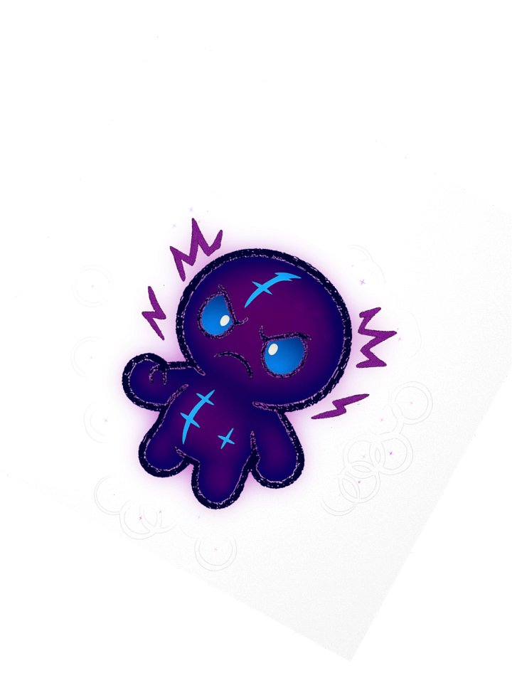 Void Shock Mascot — Kiss‑Cut Sticker product image (4)