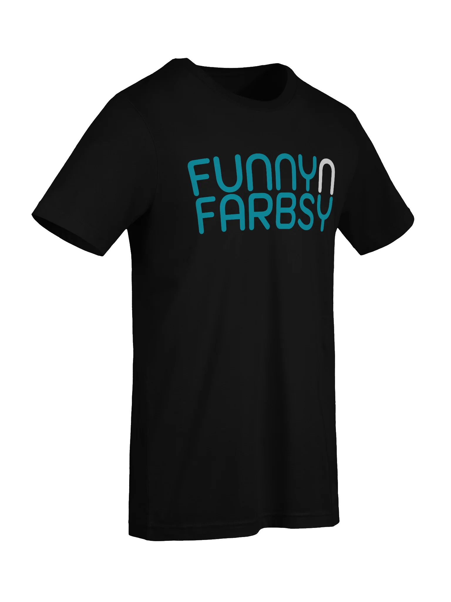 FunnyNFarbsy Wordmark Logo Shirt (Dark Colors) product image (9)
