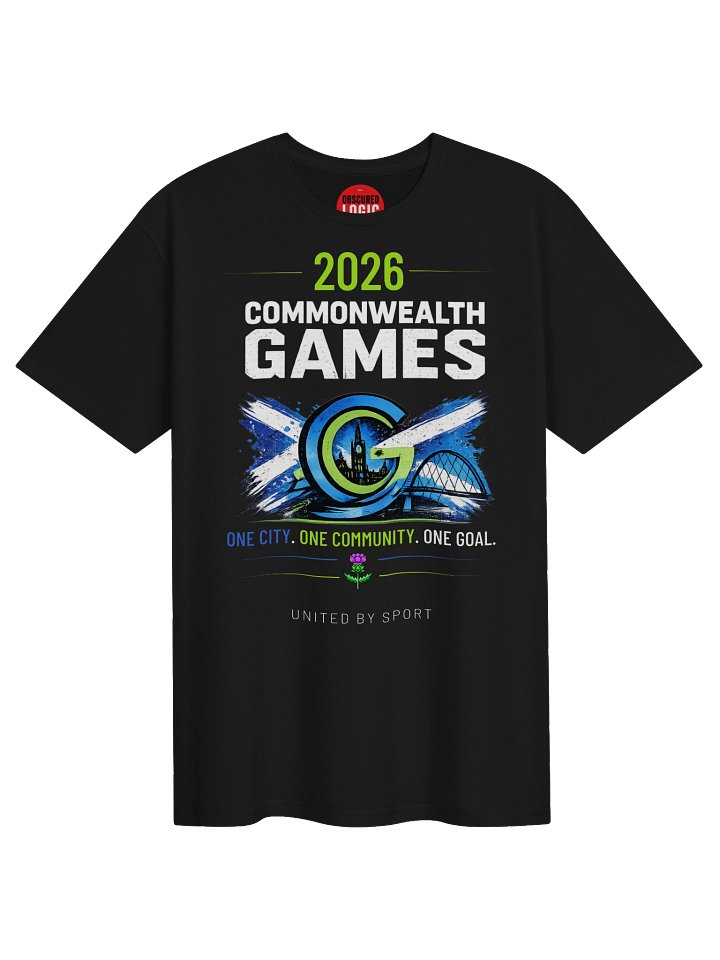 Glasgow 2026 Commonwealth Games Graphic Tee product image (1)
