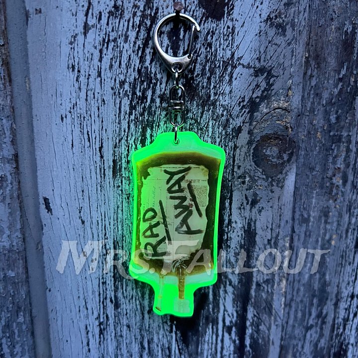 Rad Away Keychain GLOW IN THE DARK product image (2)
