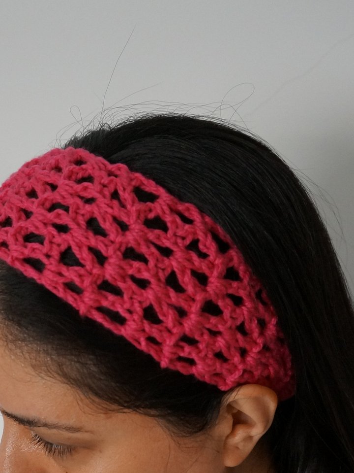 Mesh headband pattern product image (1)