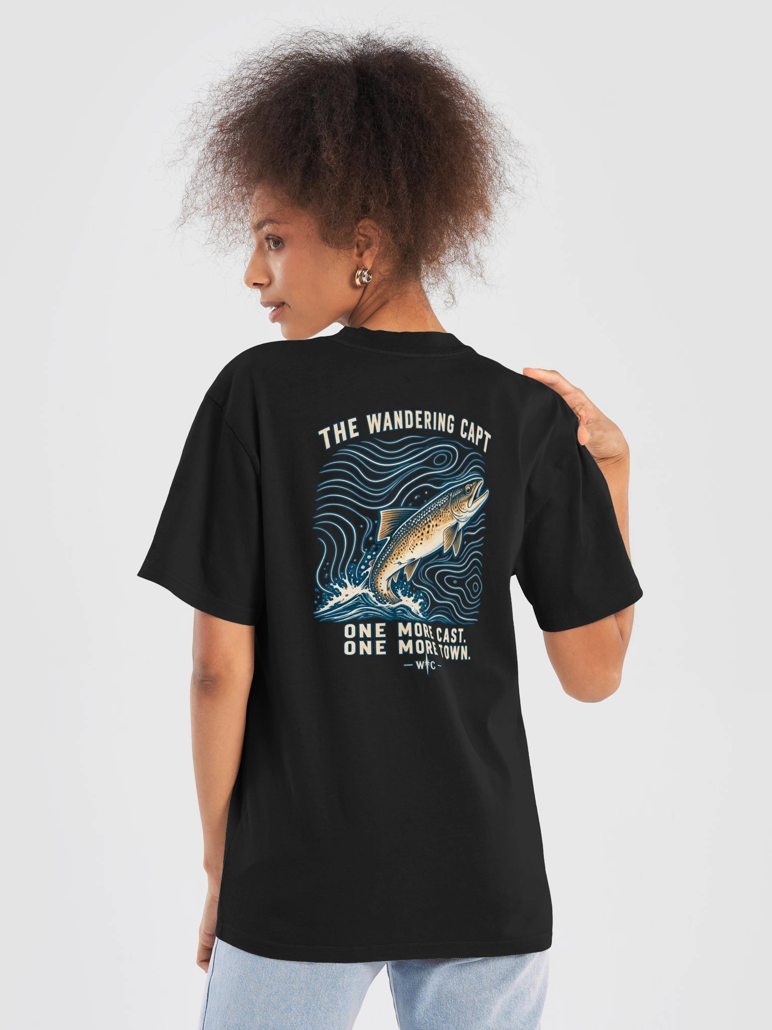 One More Cast. One More Town. | Vintage Trout Tee product image (6)