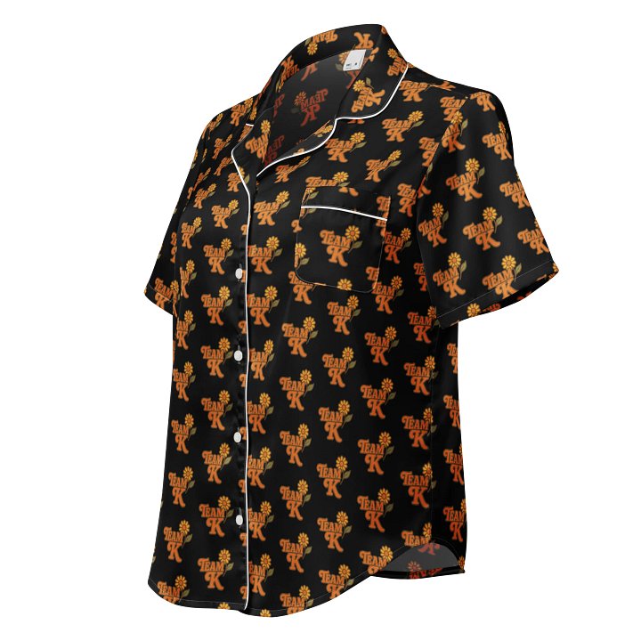 Team K 1970's Women's Short Sleeve Pajama Top product image (1)