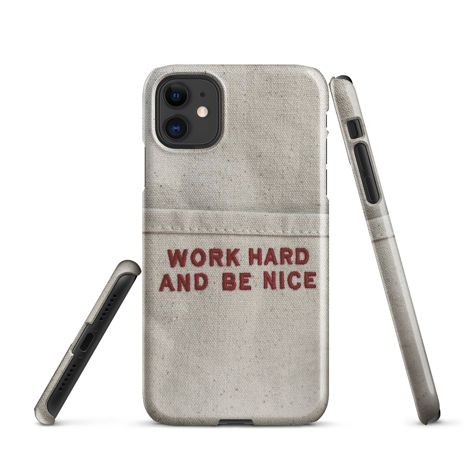 WORK HARD Snap Case for iPhone® product image (1)