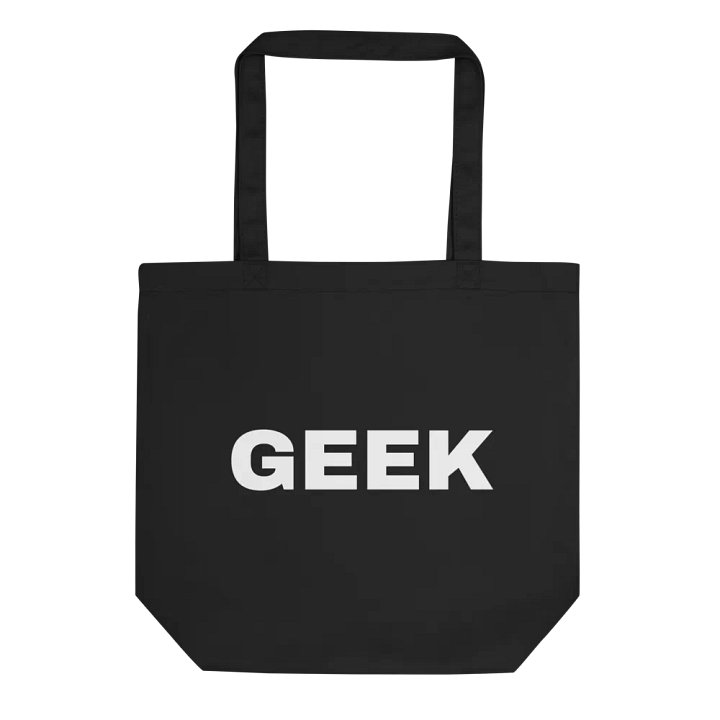 Geek tote bag (bold) product image (1)