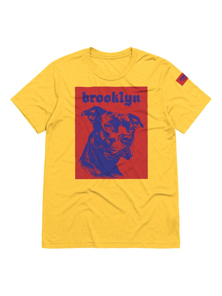 Brooklyn Staffordshire Terrier Unisex Bella+Canvas Triblend Short Sleeve T-Shirt product image (1)