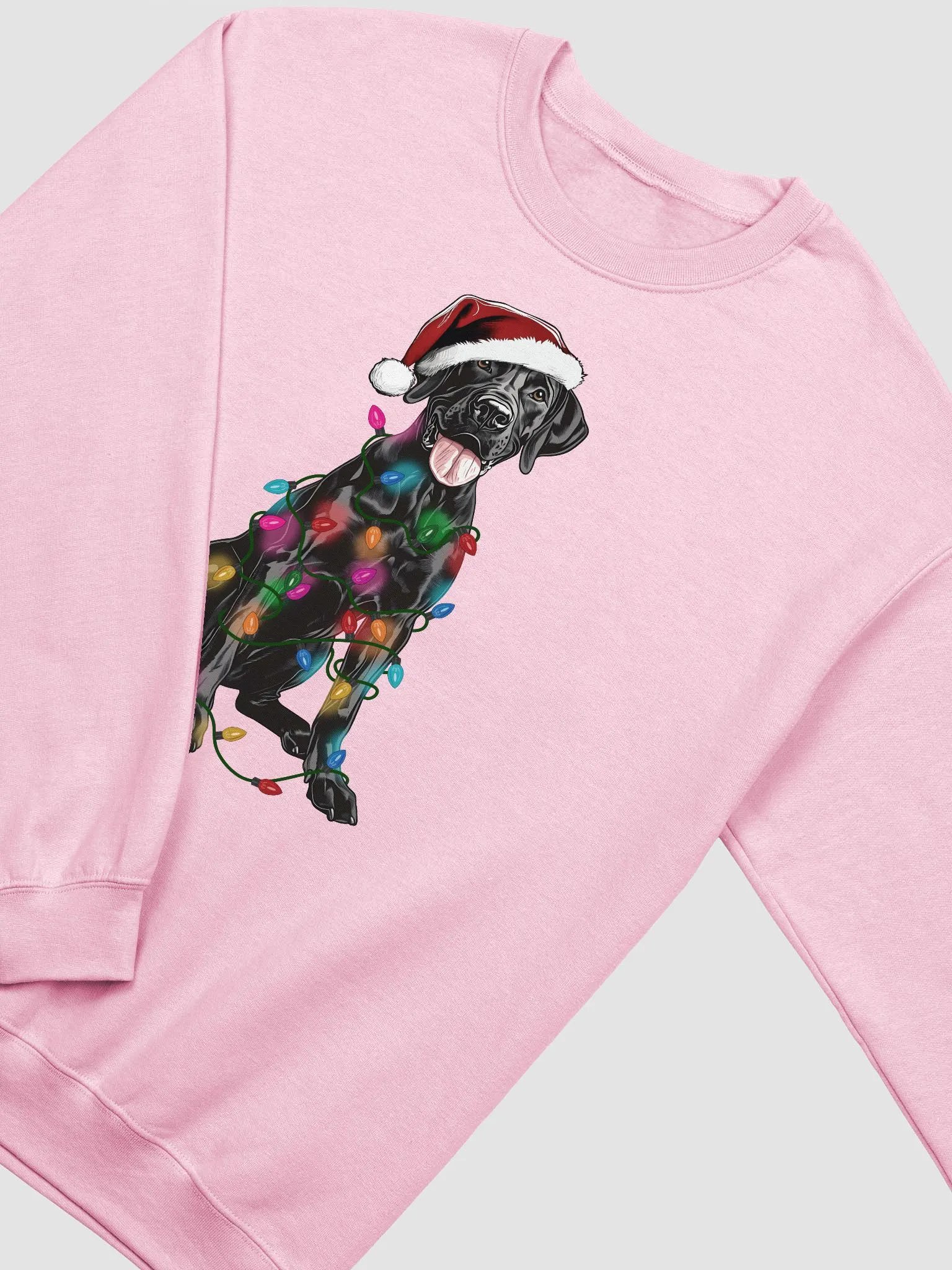 Funny Great Dane(Black) Christmas Sweatshirt product image (18)