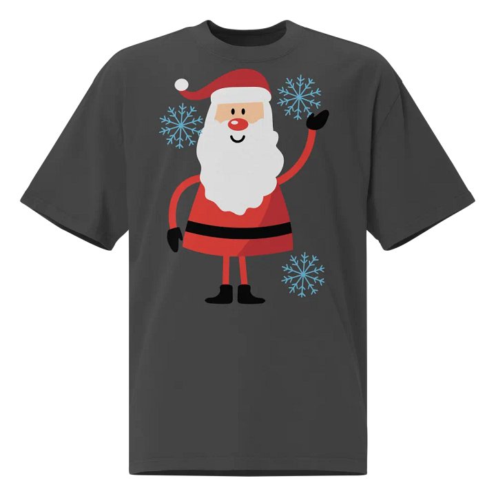 AS Colour Premium Oversized Faded T-Shirt ：MerryChristmas product image (1)
