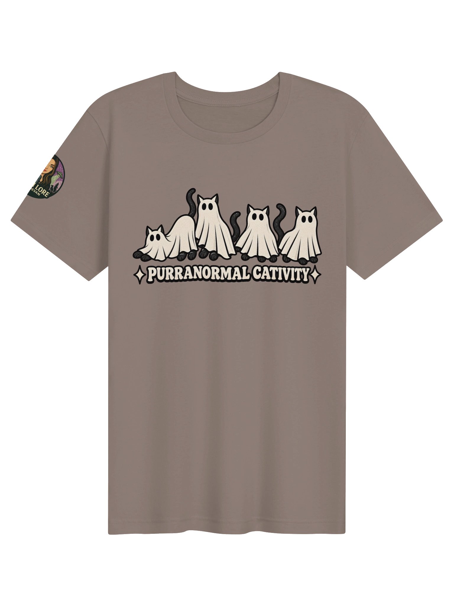 LIMITED EDITION-HALLOWEEN:PURRANORMAL CATIVITY SOFT T-SHIRT product image (2)
