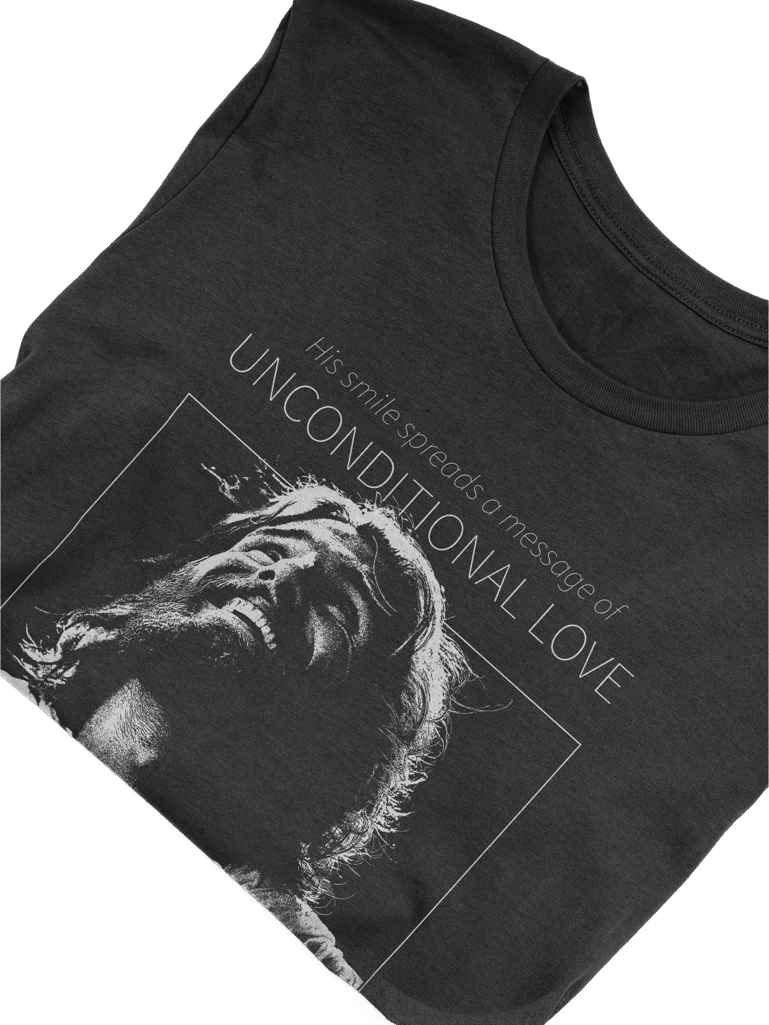 Jesus Smiling Shirt – John 3 16, God’s Unconditional Love, Christian Faith Tee product image (2)