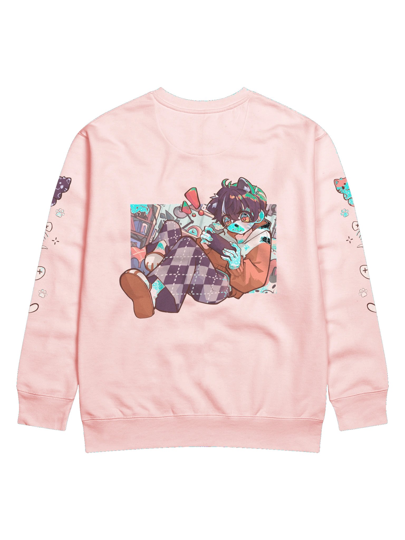 Gamer Cat Sweatshirt product image (58)