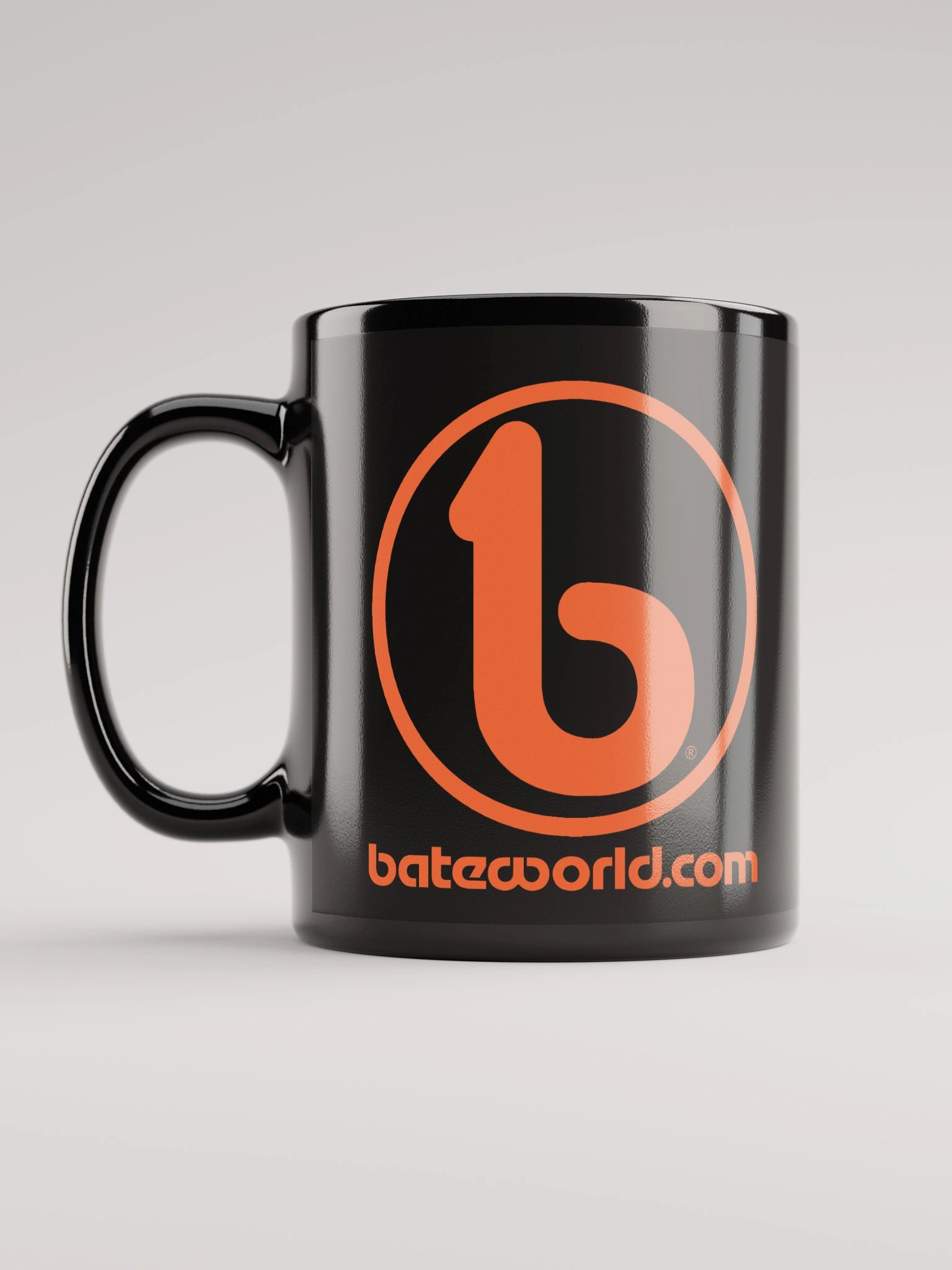 BateWorld.com Coffee Mug in Black/Orange product image (6)