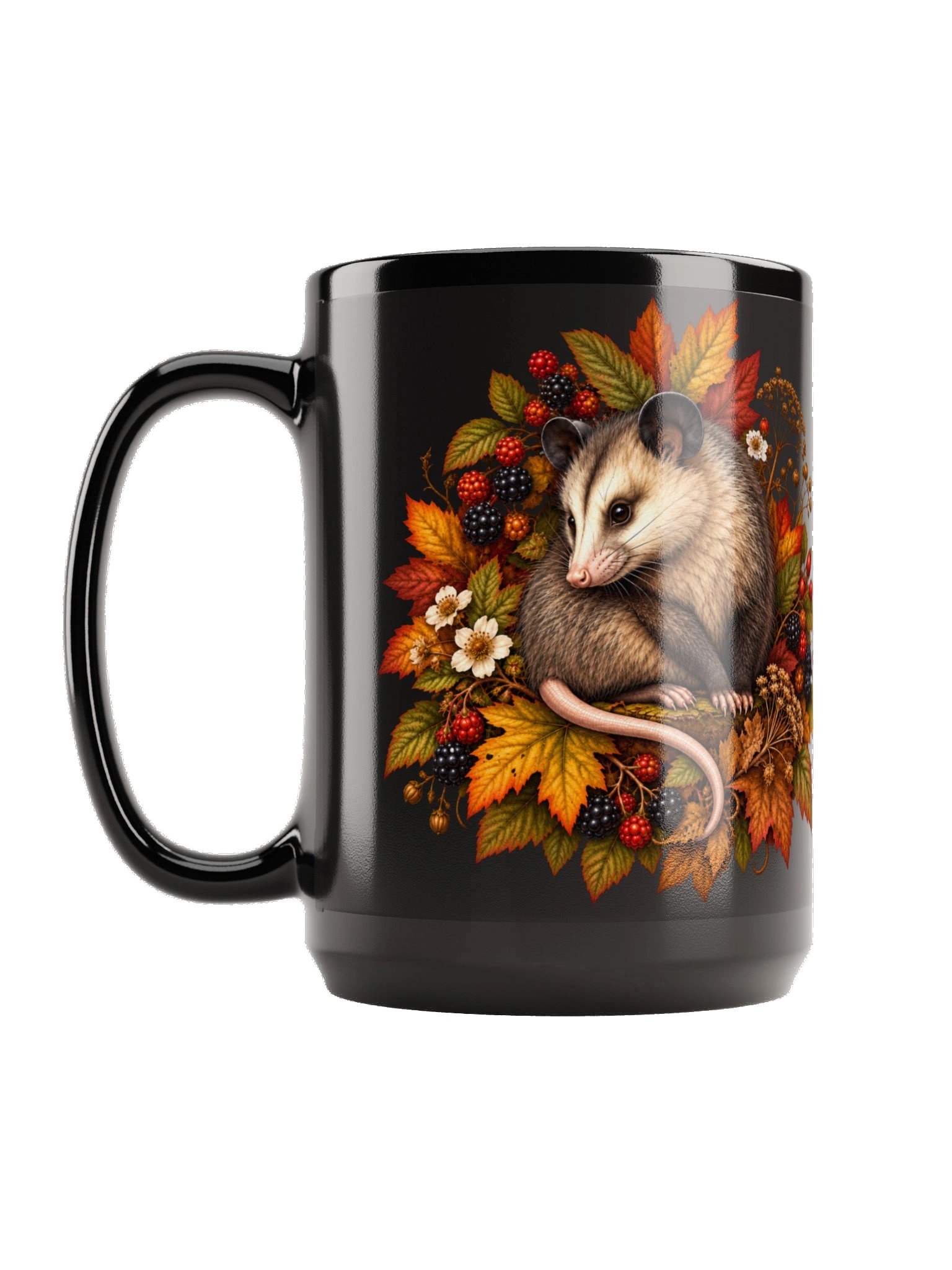 The Good Berries Black Mug product image (1)