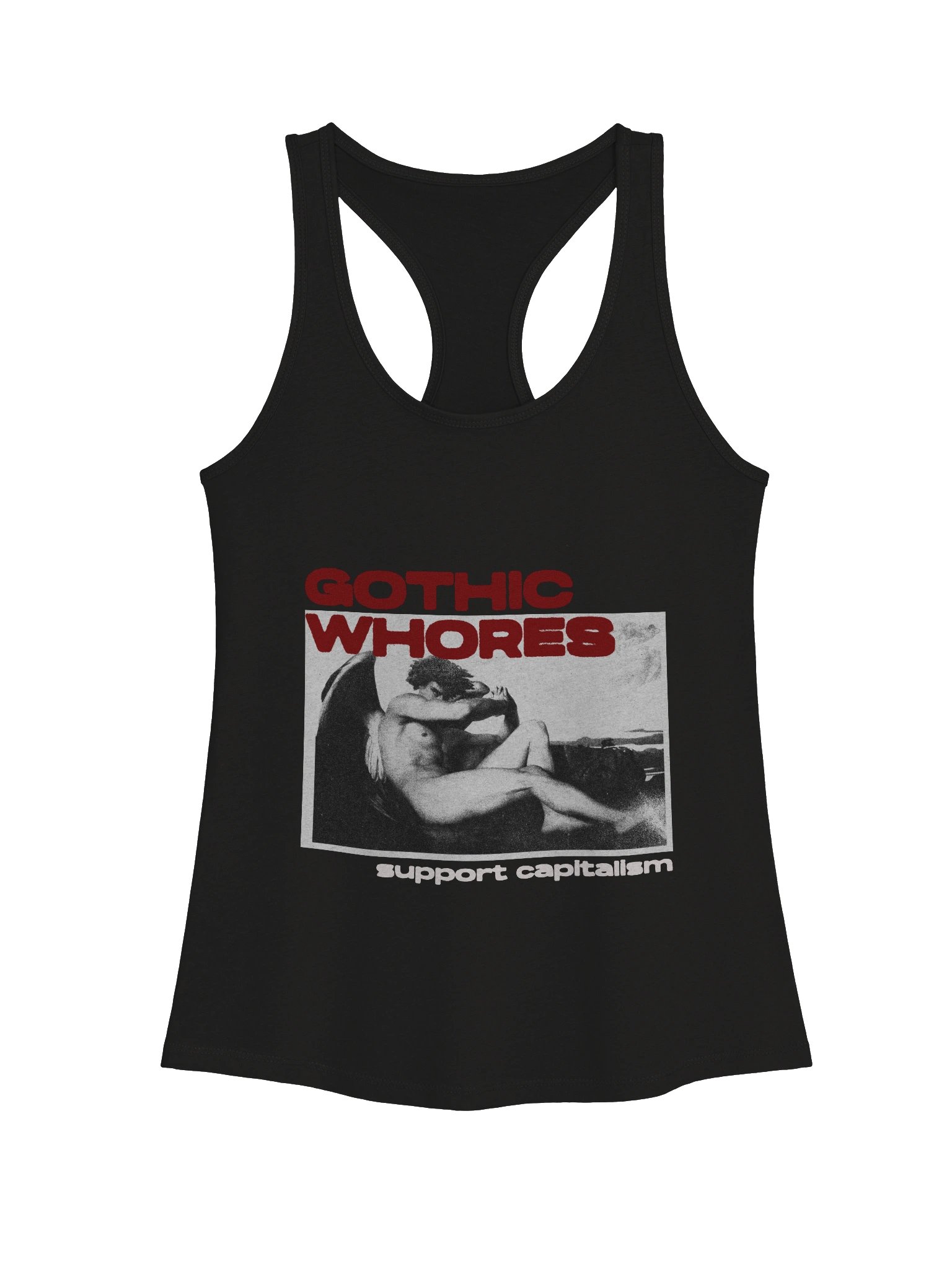 Gothic Whores v1 Women's Racerback Tank product image (1)