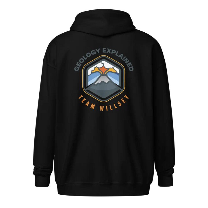 Volcanic Eruption Zip Hoodie product image (4)