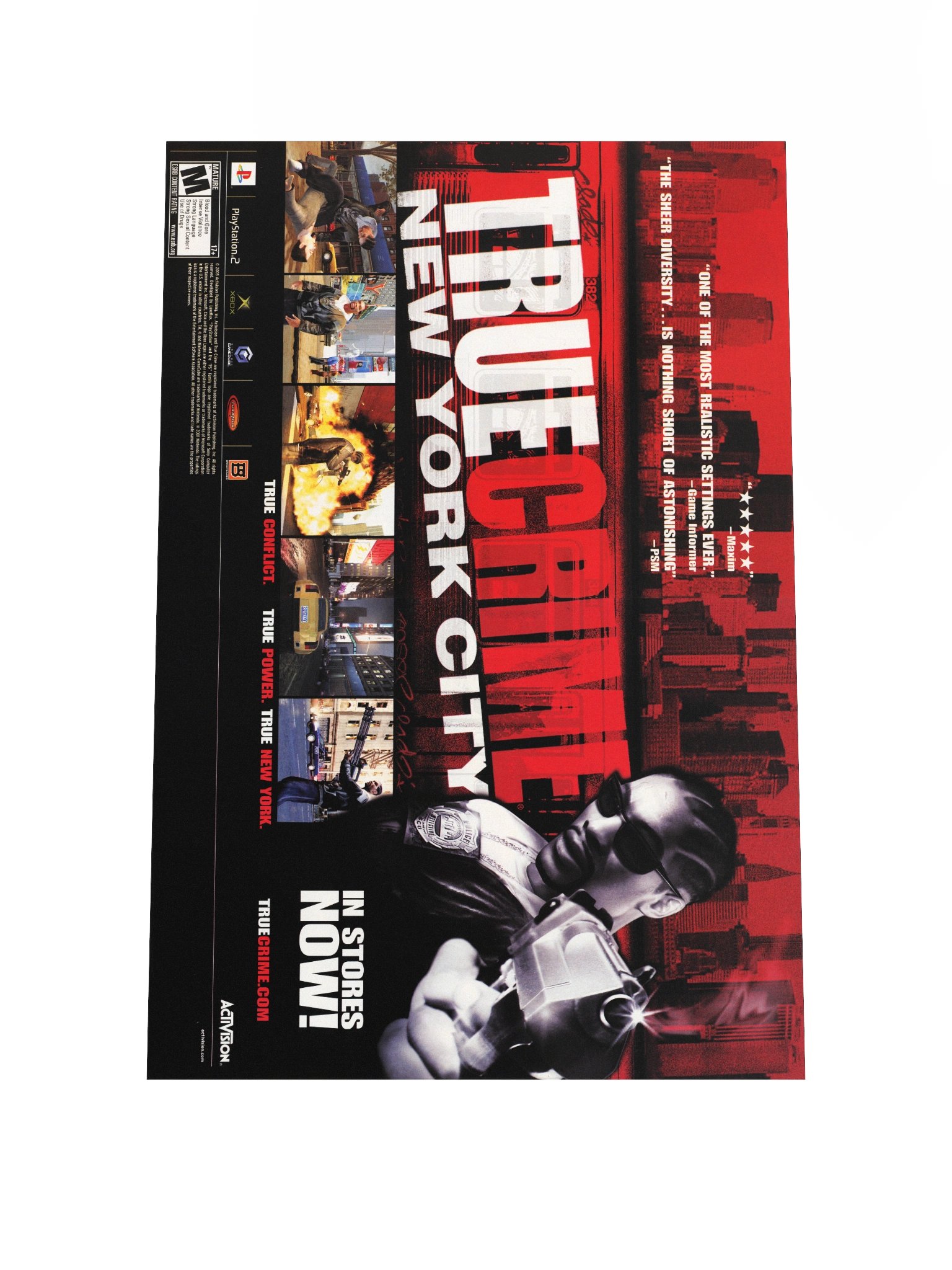 True Crime: New York - Promotional Poster/Flyer product image (1)