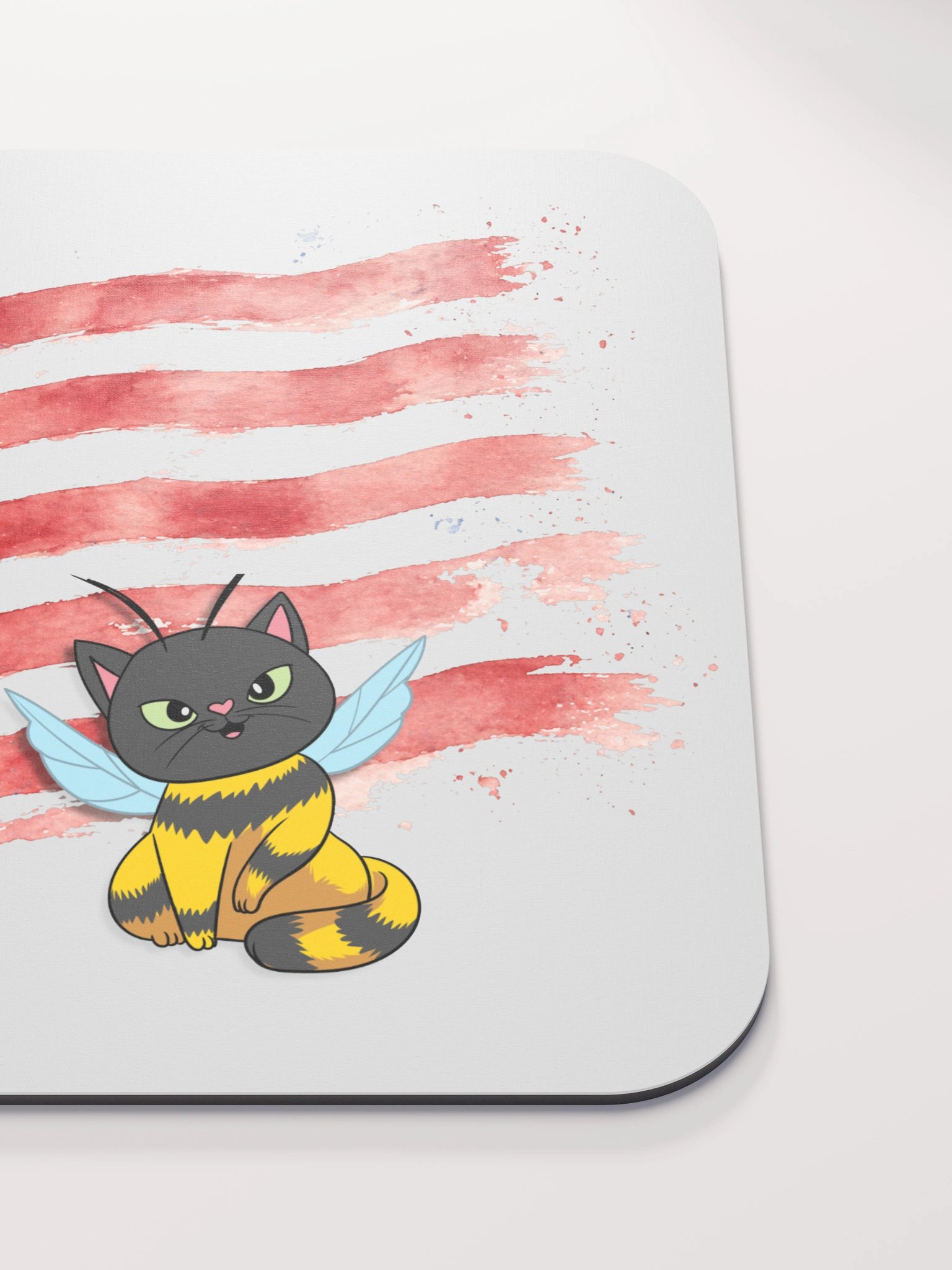 Patriotic Black Cat Mousepad product image (5)