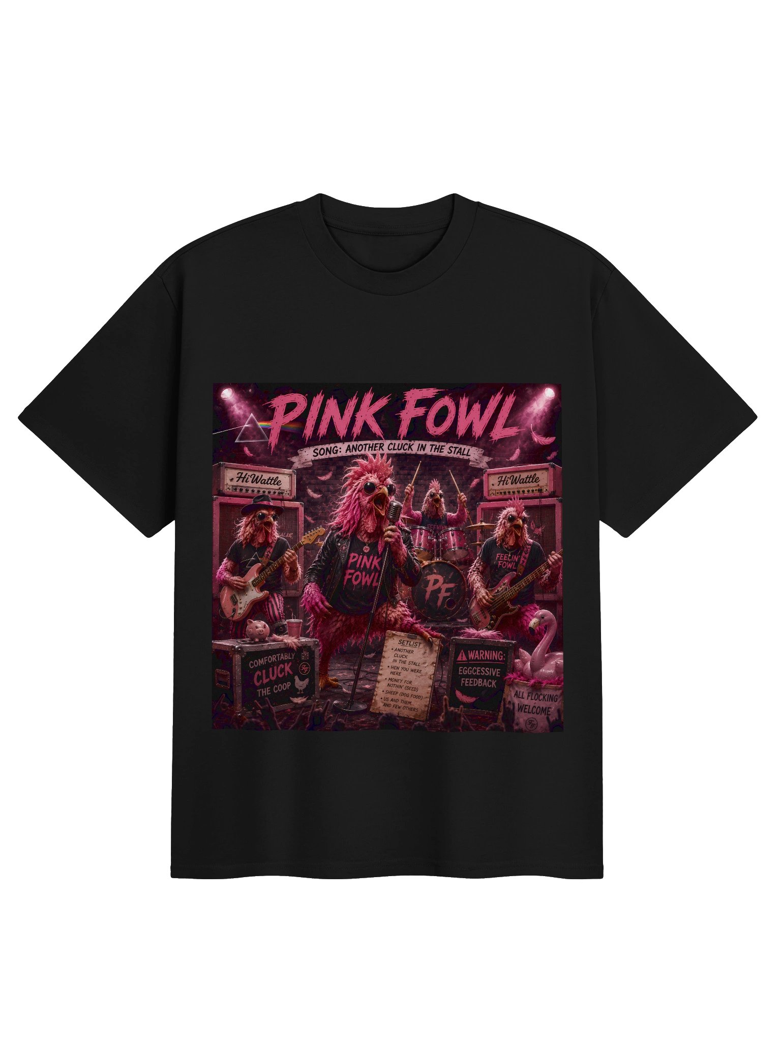 Cock n’ Roll #004 — Pink Fowl product image (1)