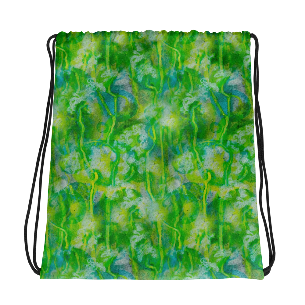 Radioactive Blobs Drawstring Bag product image (1)