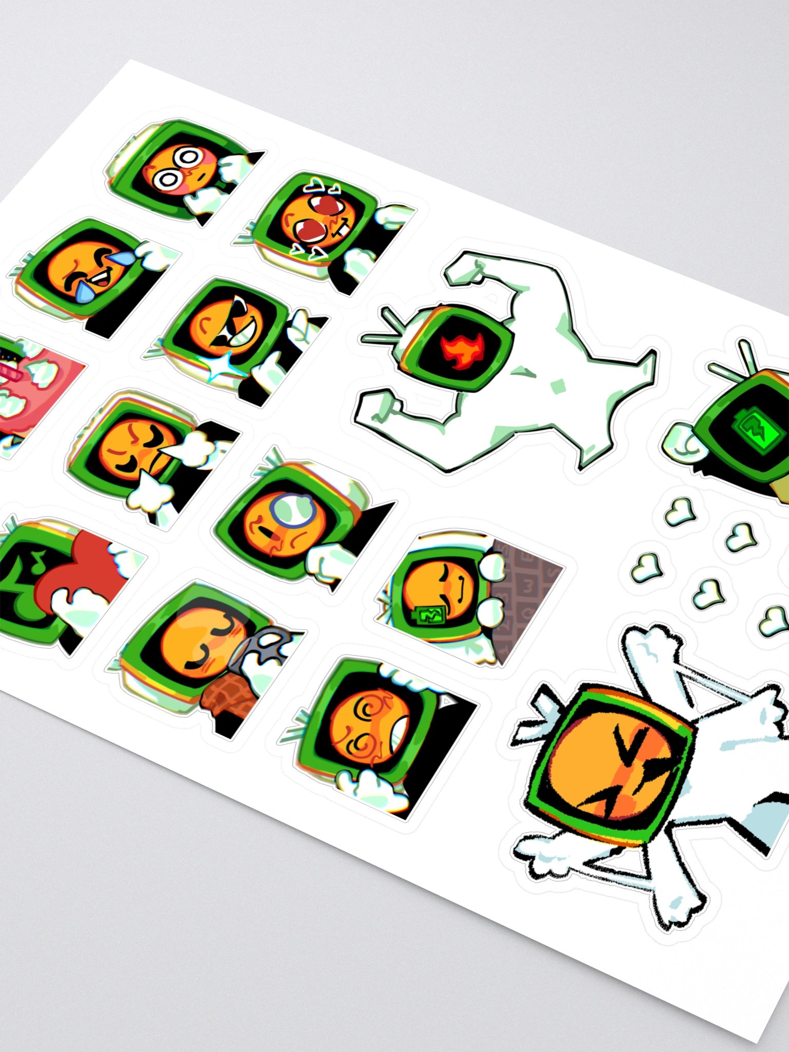 Emoticon Sticker Sheet product image (3)