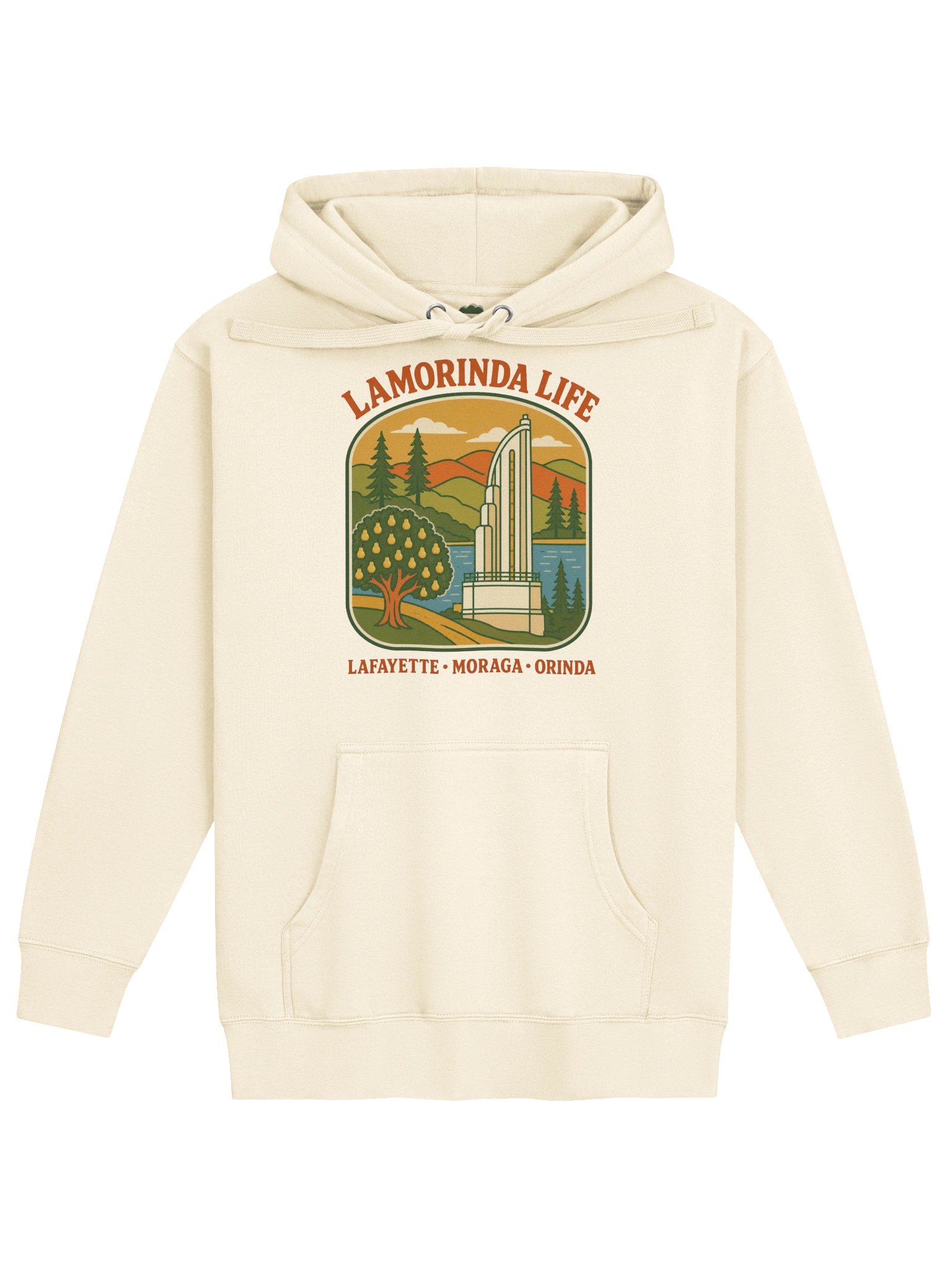 Lamorinda Life Three Towns Graphic Hoodie product image (1)