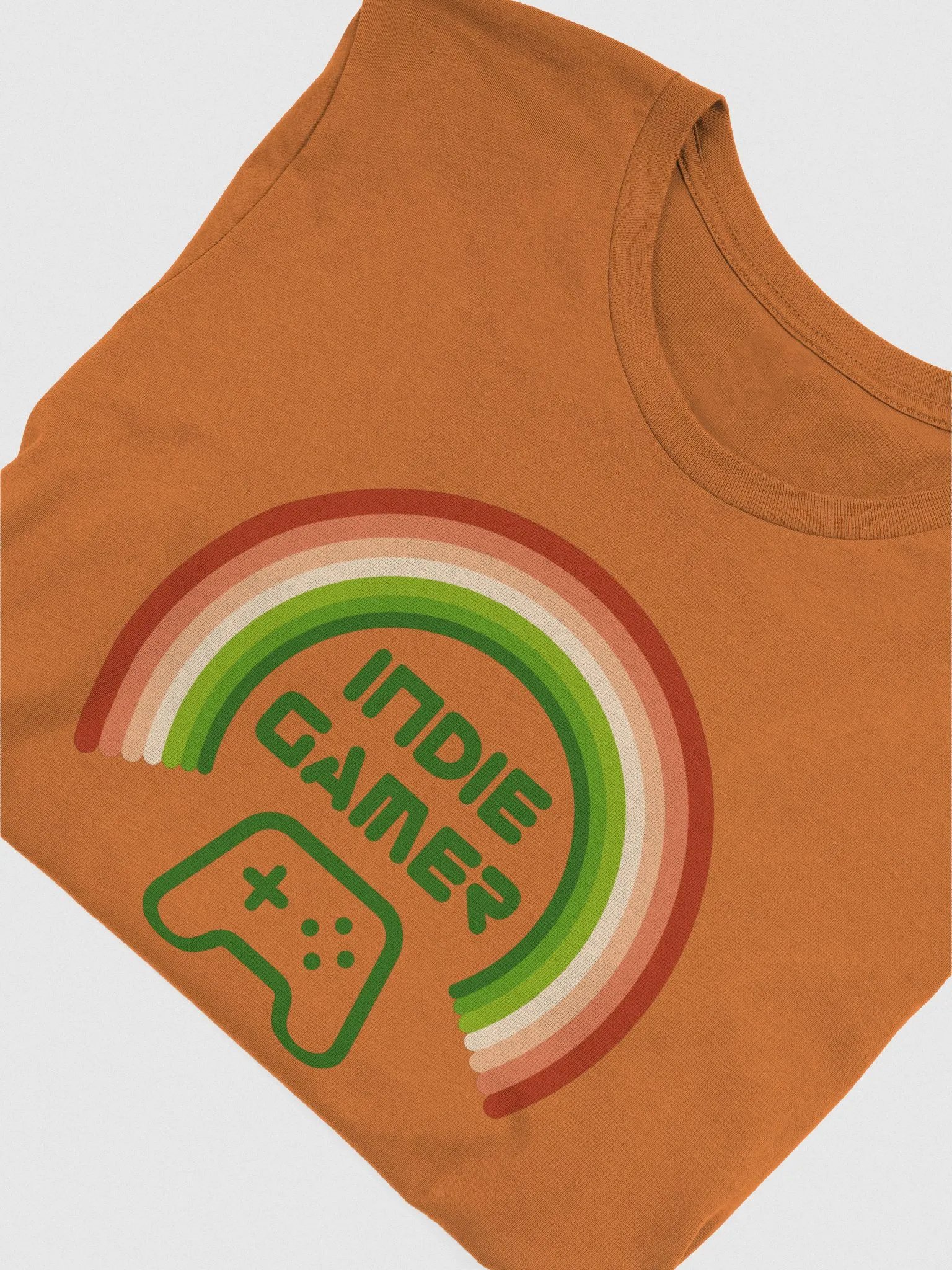 Indie Gamer Tee Green product image (47)