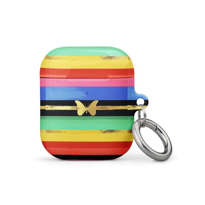 Gold Butterfly Shades of AirPods Case product image (1)