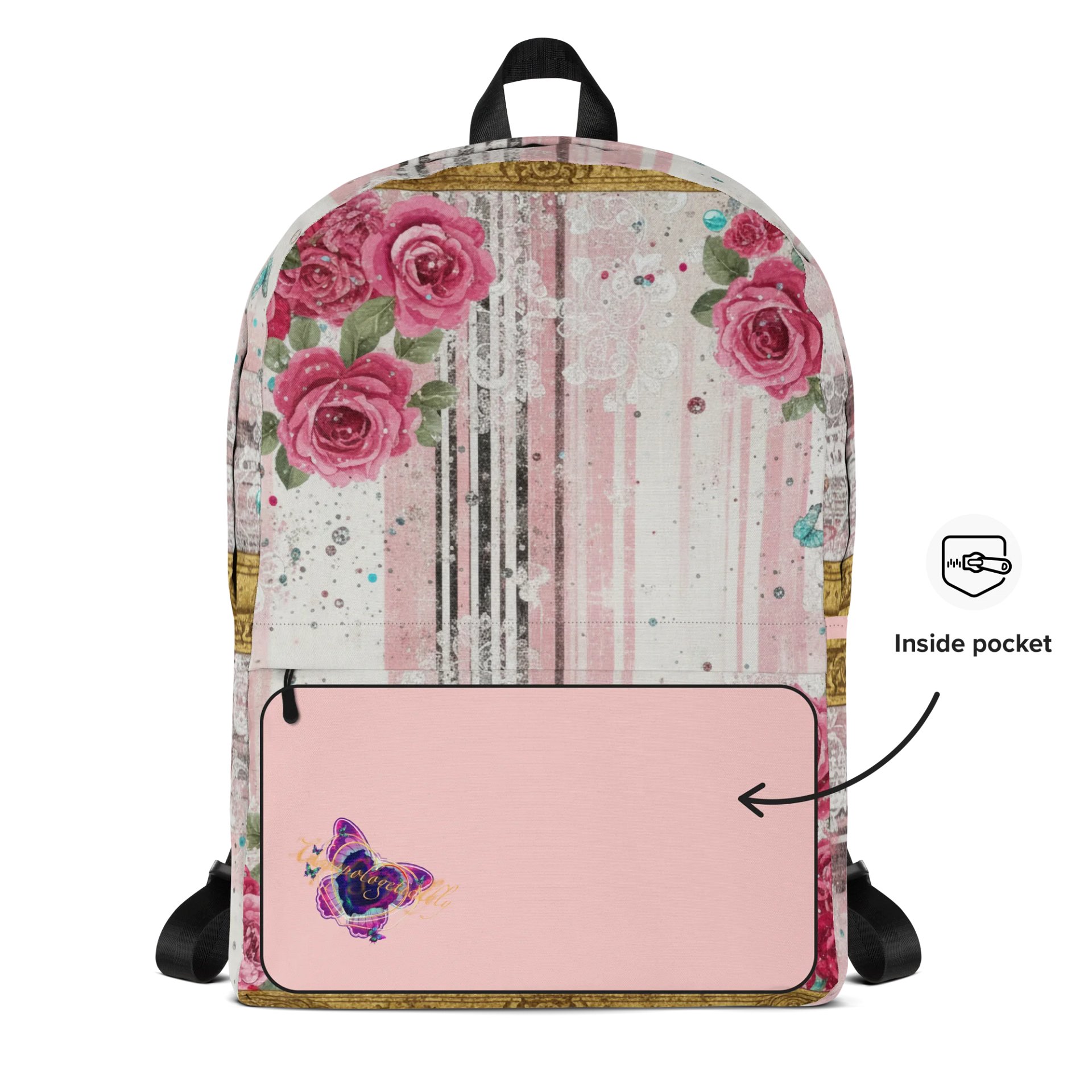 Rose Garden All-Over Backpack product image (5)