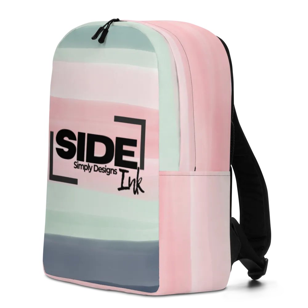 Pastel Stripes Custom Backpack product image (7)
