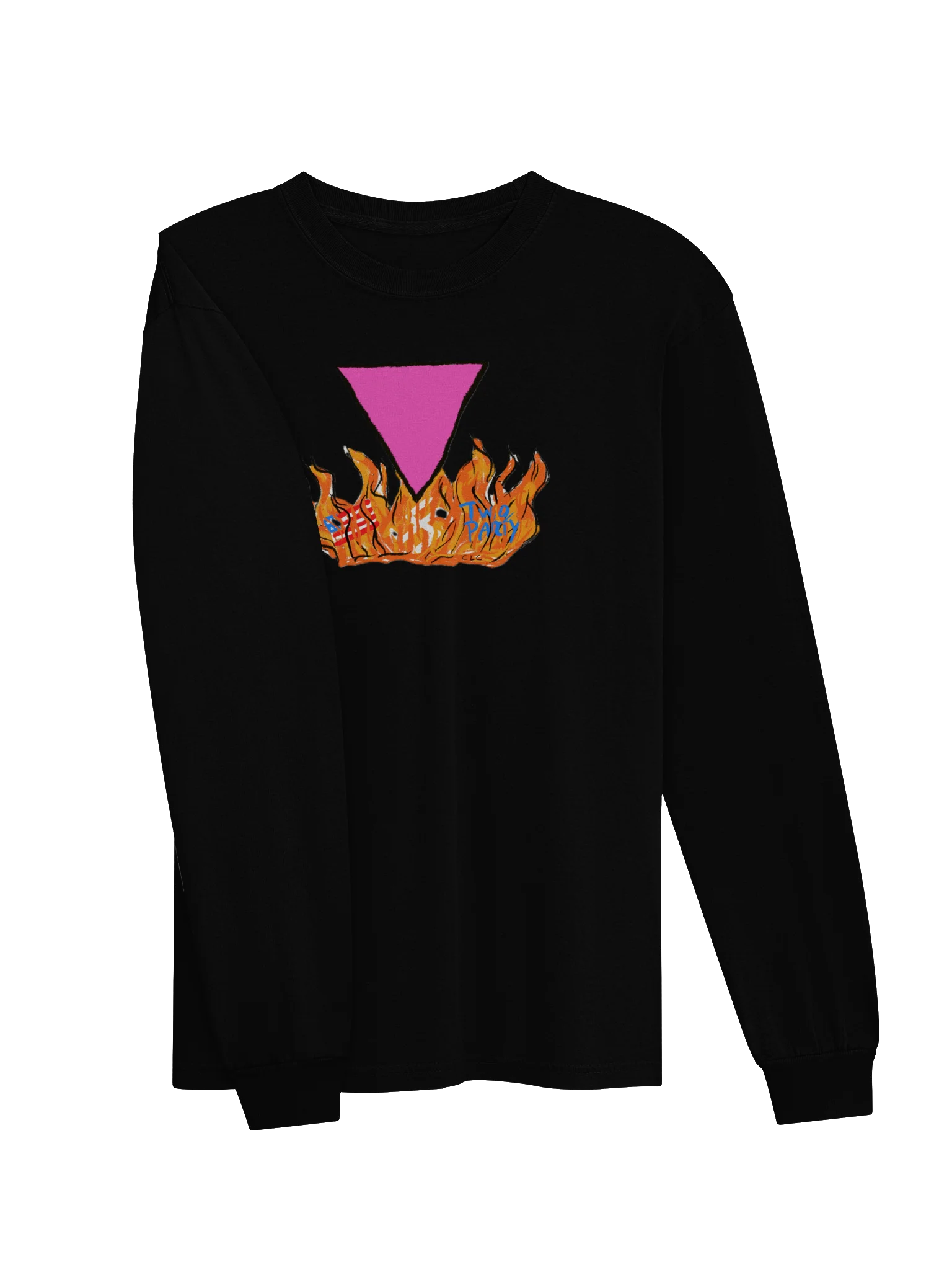 Burn It All Down long sleeve tee product image (13)